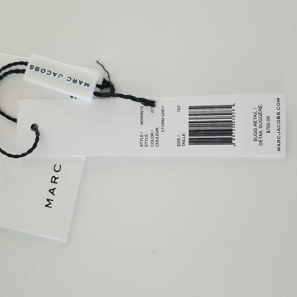 NWT Marc Jacobs West End Small Bauletto Satchel in Stormy Grey - Picture 4 of 12